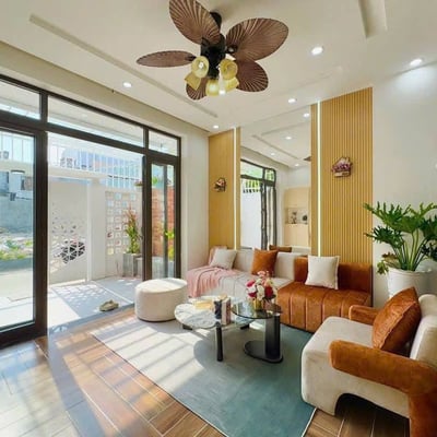 Rent of a furnished 4-storey house with 4 bedrooms, Da Nang, Vietnam